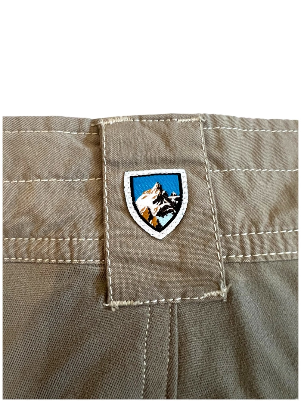 Kuhl Free Radikl Pants Mens 36x32 Dark Khaki Hiking Climbing Stretch Outdoor - Picture 8 of 11